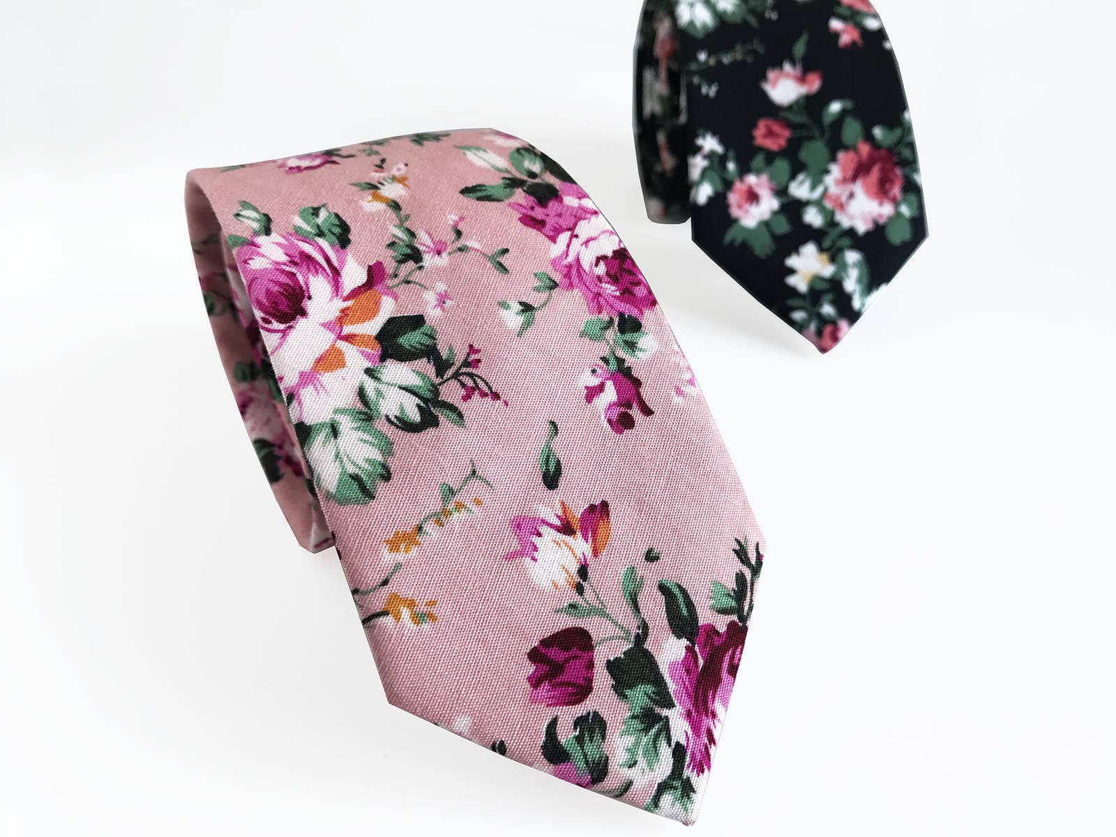 Pink Floral Tie - Worldwide Shipping! Tie for You